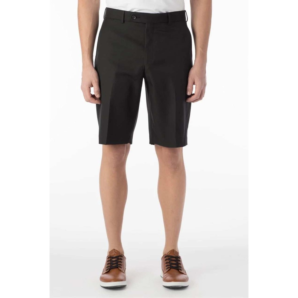 Ballin Micro Nano Travel Twill Performance Gabardine Shorts Men 37 Black Classic